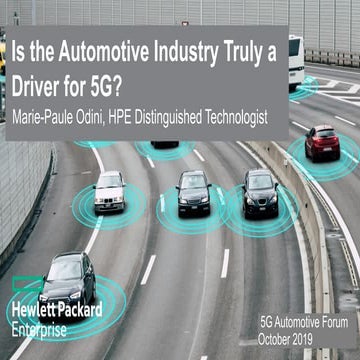 5G Automotive, V2X Opportunity and Challenges
