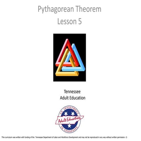 5 Geometry Pythagorean Theorem