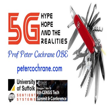 5HG Hype, Hope and Realities - Censis Glasgow 7 Nov 19
