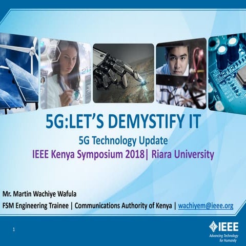 5G: LET'S DEMYSTIFY IT, 5G Technology Update