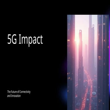 5G represents a significant advancement over previous mobile networks 2