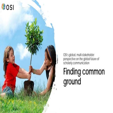 Glenn Hampson - OSI’s global, multi-stakeholder perspective on the global fut...