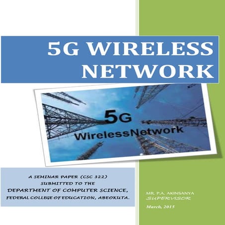 5 g mobile technology