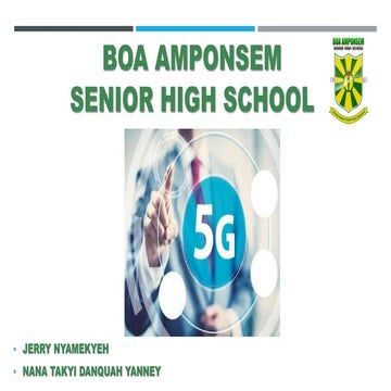 5 g presentation   boass
