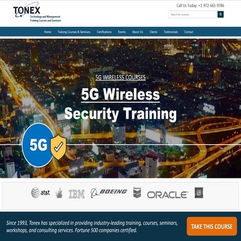 5g Wireless Security Training Tonex Training Pptx
