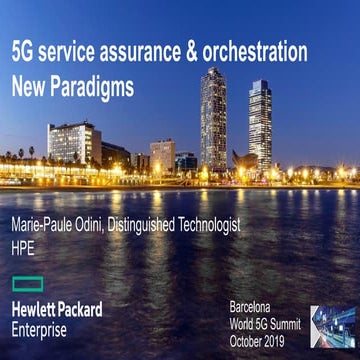 5G Service Assurance and Orchestration