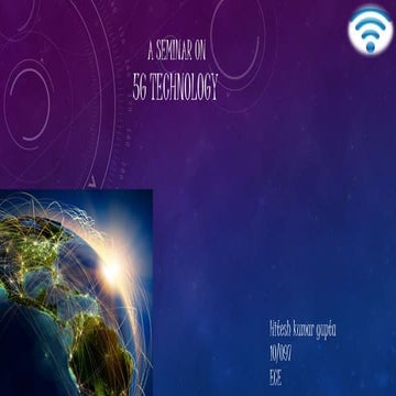 5 g technology...........the best presentation ever