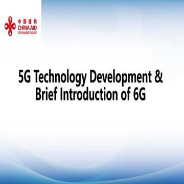 5G Technology Development &Brief Introduction of 6G 2024.pdf