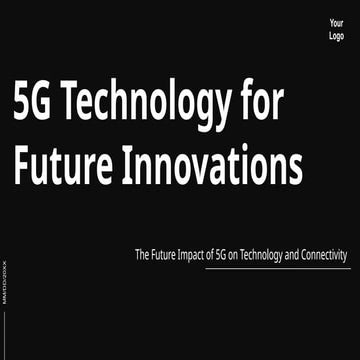 5G Technology for Future Innovations.pptx