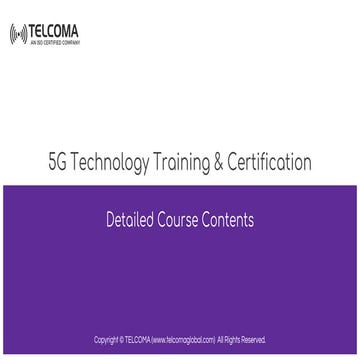 5G Technology Training and Certification