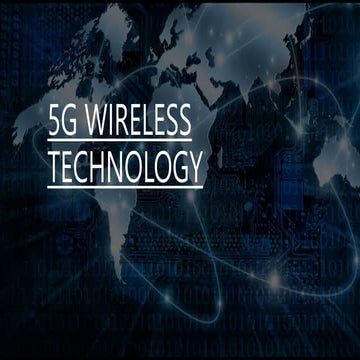 5g wireless technology