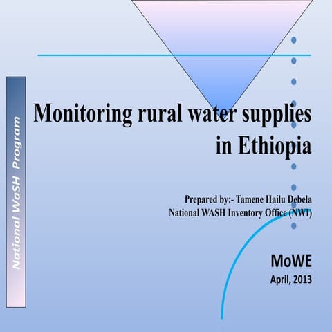 Monitoring rural water supplies in Ethiopia
