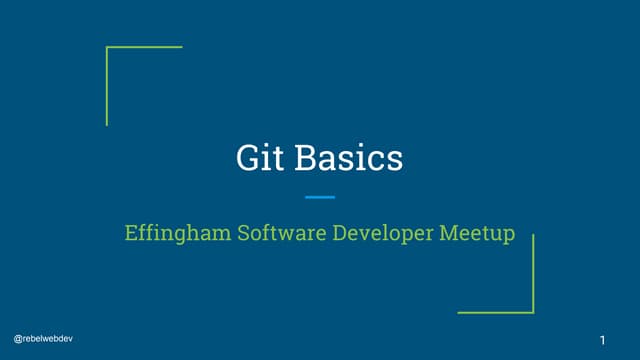 Git Basics