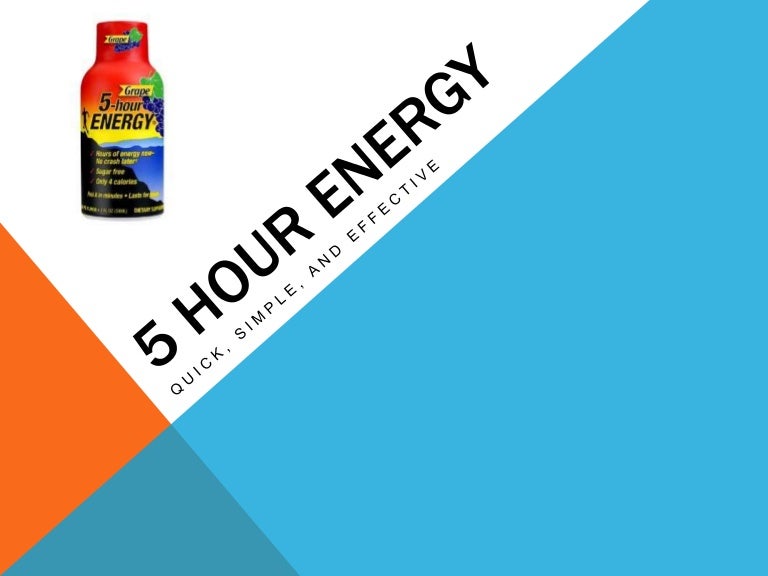 5 hour energy