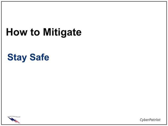 5 howtomitigate
