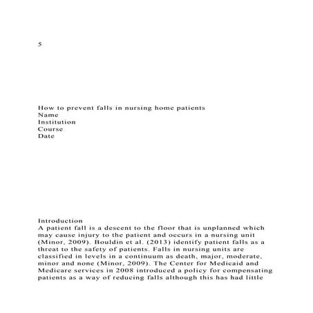 5How to prevent falls in nursing home patients.docx