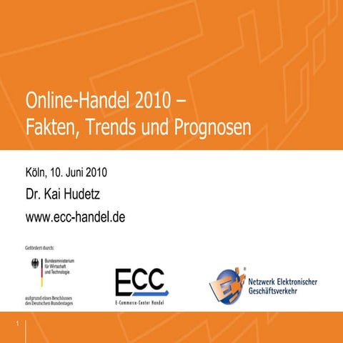 Online-Handel 2010 - Fakten, Trends und Prognosen
