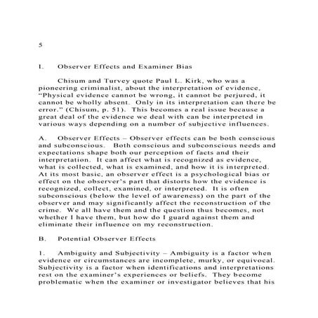 5I.Observer Effects and Examiner BiasChisum and Turvey.docx