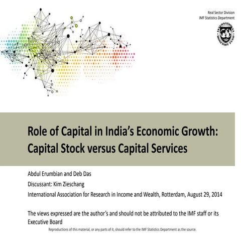 Session 7 b 7 b   role of capital in india’s economic growth