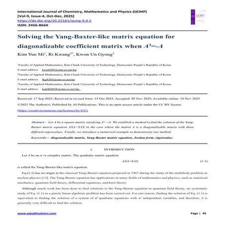 Solving the Yang-Baxter-like matrix equation for diagonalizable coefficient m...
