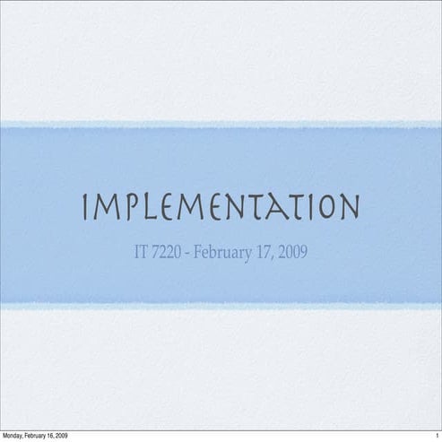 Learning Game Implementation