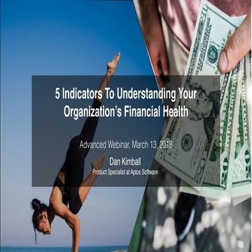 5 indicators to understanding your organization's financial health