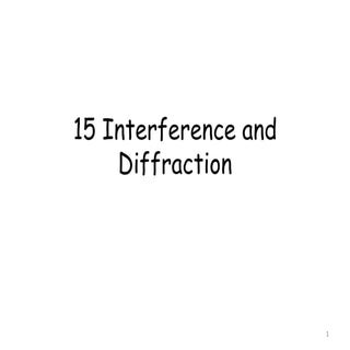 5 interference and diffraction