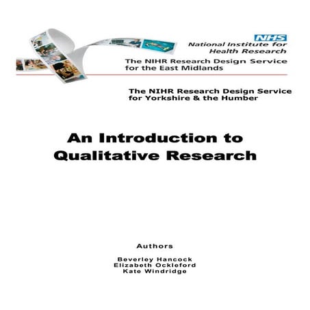 introduction to qualitative research texto 06