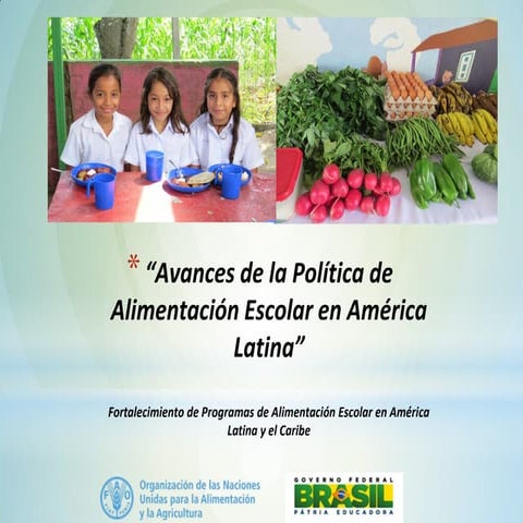 Paraguay: Programa de Alimentación Escolar en Paraguay - PAE- Presentación Ju...