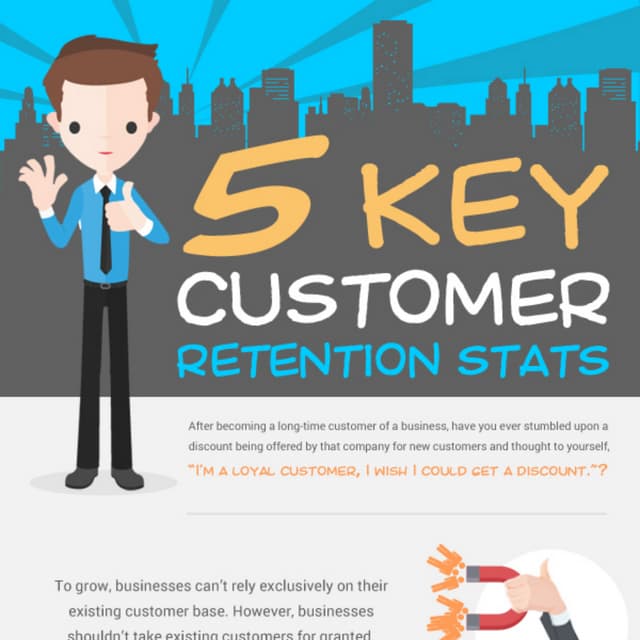 5 Key Customer Retention Stats (Infographic)