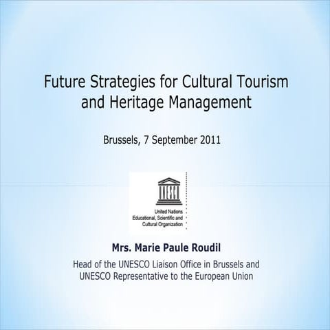 5 keynote Unesco by MP Roudil