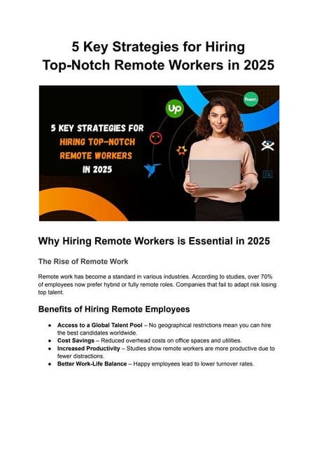 Navigating the Virtual Office: Best Practices for Managing Remote IT ...