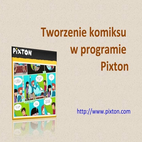 Tworzenie komiksu w programie Pixton