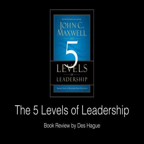5 Levels of Leadership 