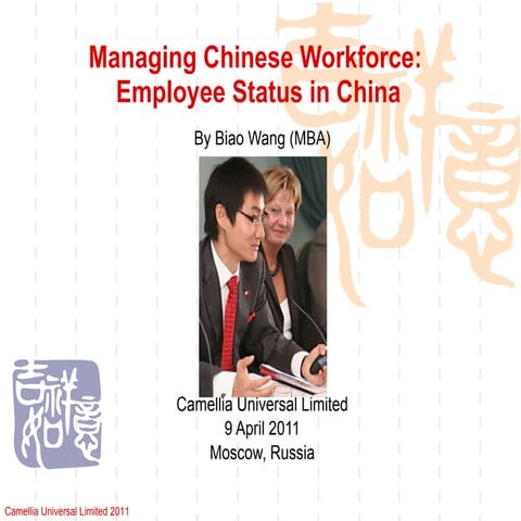 Negotiation Tactics And Strategy Chinese Negotiators | PPT