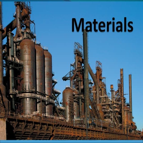 Mechanical Technology Grade 12 Chapter 5 Materials