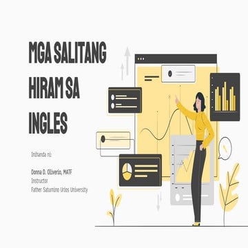 MGA SALITANG HIRAM SA INGLES