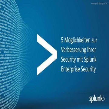 5 Möglichkeiten zur Verbesserung Ihrer Security