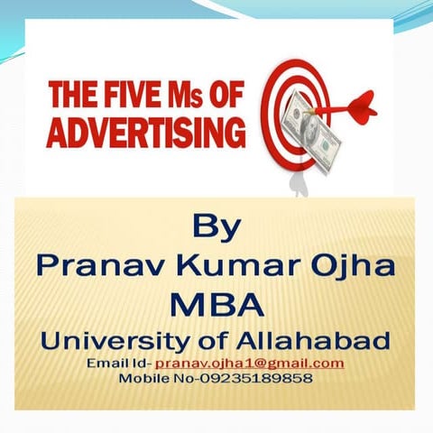 5 m's of advertising