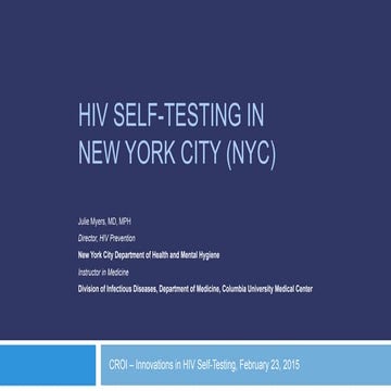 5 myers hiv self-testing in new york city