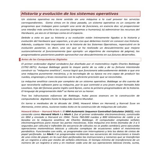 Historia y evolución de los sistemas operativos(2017)