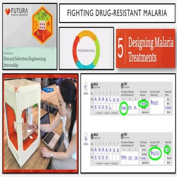 Designing Malaria Treatments