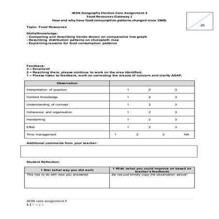5N Term 1 Core assignment 3 answer