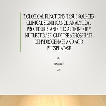 5'NTD, G6PDH & ACP acidic phosphatase.pptx
