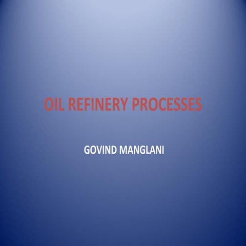 5 oil refinery_processes