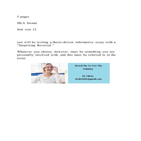 5 pagesMLA format font size 12you will be writing a | PDF