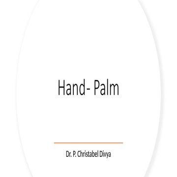 Palm of hand-MUSCLES,BLOOD SUPPLY AND NERVE SUPPLY