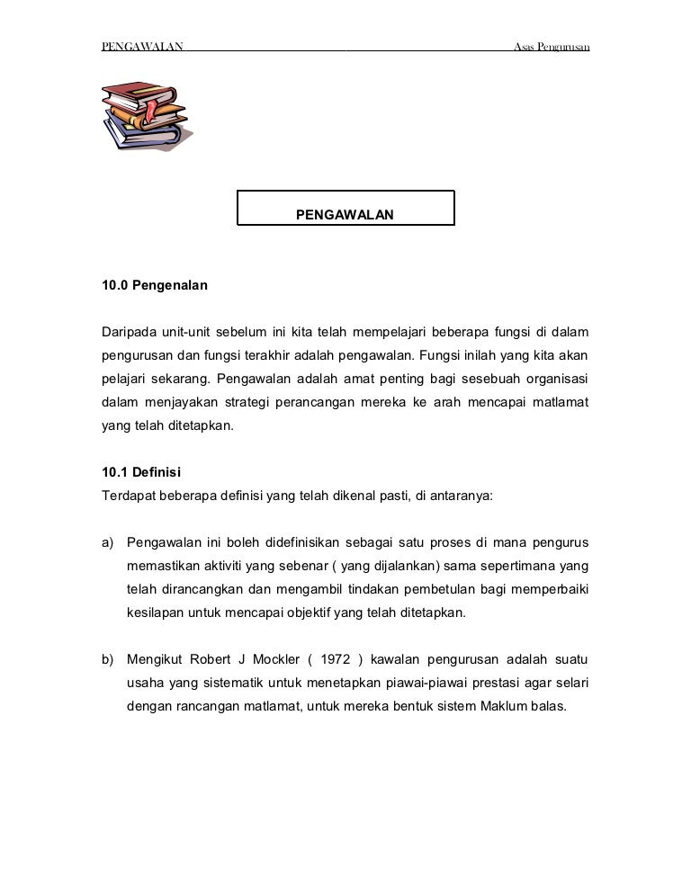 5 Pengawalan