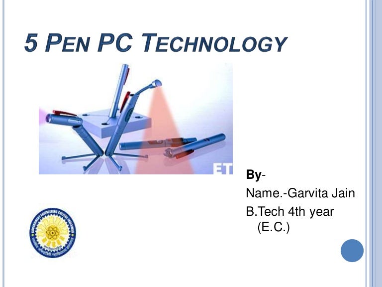 5 pen pc technology