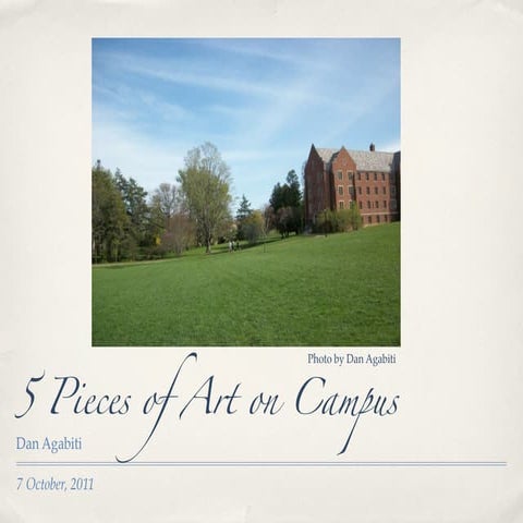 5 Pieces of Art on the UConn Campus
